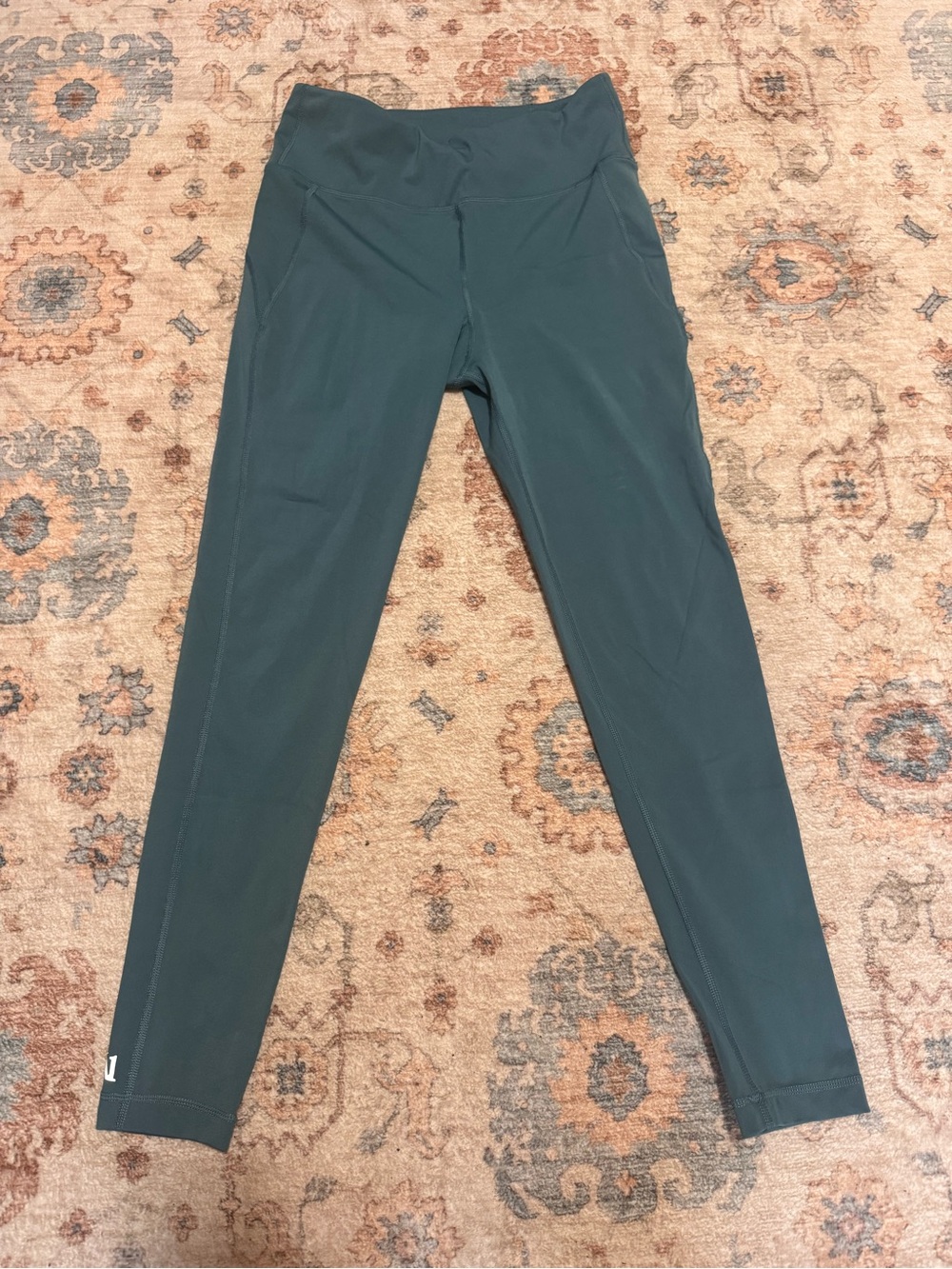 Vuori Teal Athletic Leggings